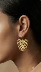 Terra Leaf Earrings