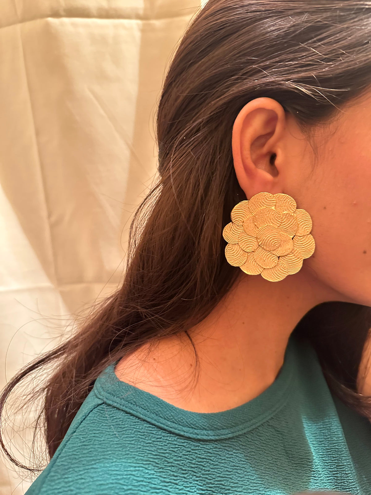 Mojew Golden Grace Hoops