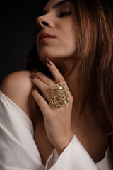 Mojew Moonstone Magic Ring